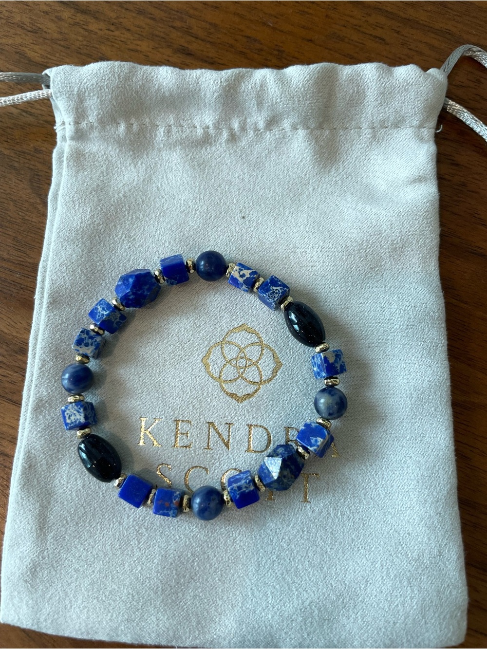 Kendra Scott Lapis Beaded Bracelet
